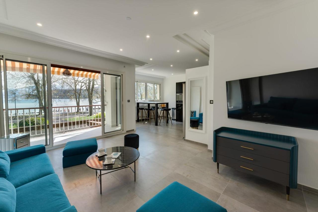 Swan Lake - Design Apartment Facing Lake Annecy Exterior foto